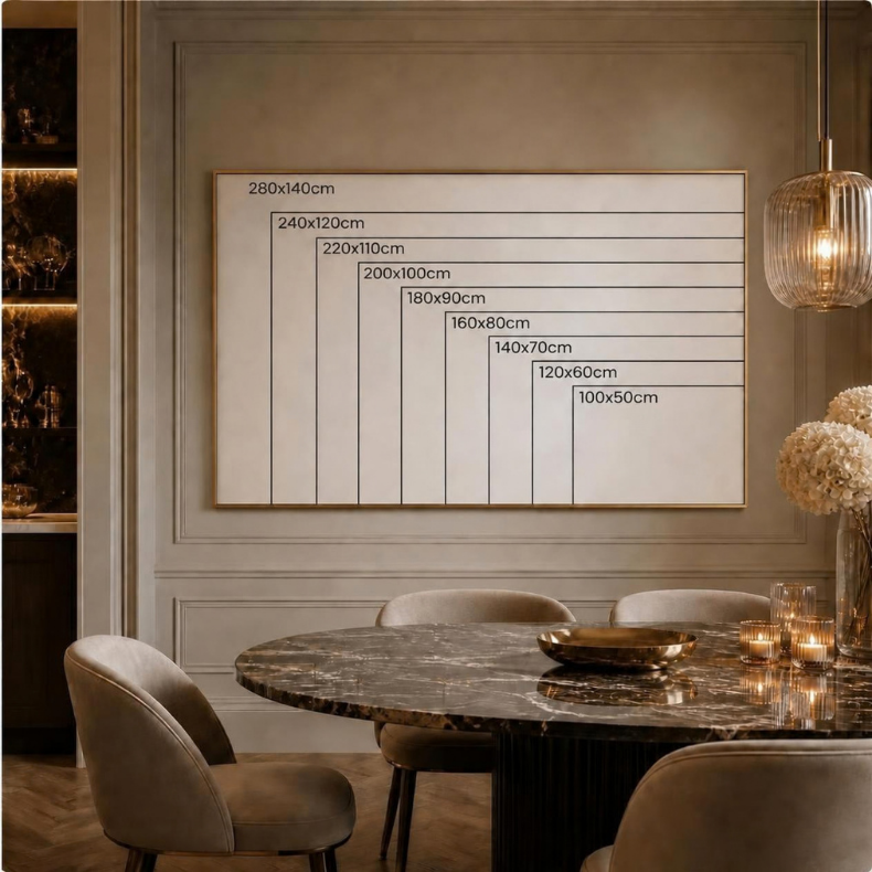 Muur in eetkamer