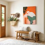 Rustig Dutje bij de Koffie, Mensen & Portretten schilderij aan de muur in interieur